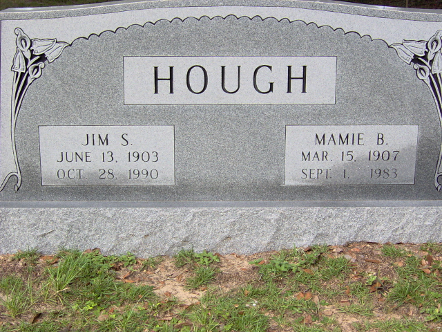 Headstone for Hough, Jim S.